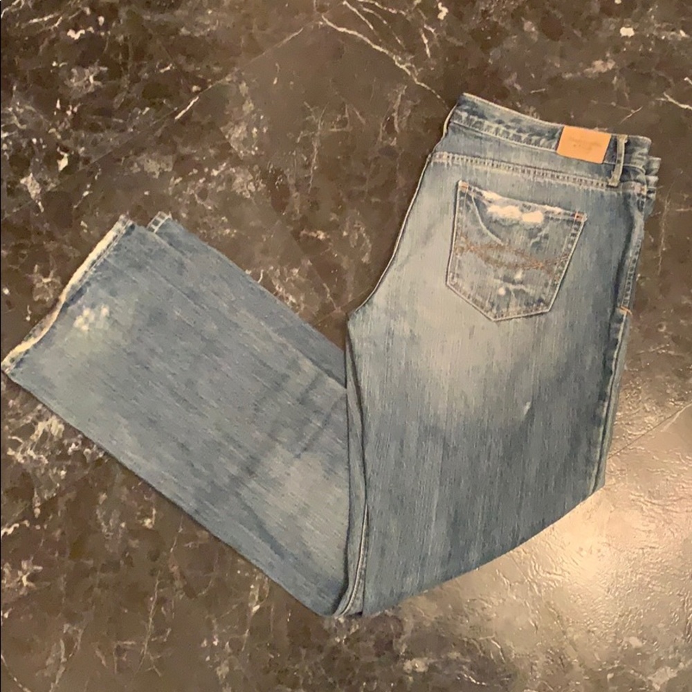 Abercrombie destroyed jeans
